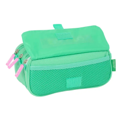 Bolso escolar portatodo safta triple big benetton mint 100x215x80 mm