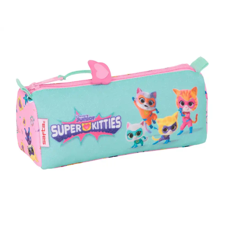 Bolso escolar portatodo safta superkitties 80x210x70 mm