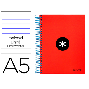 Cuaderno espiral a5 micro...