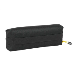 Bolso escolar portatodo safta rectangular con goma elastica 22cm munich topo 40x220x70 mm