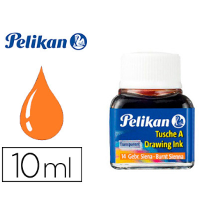 Tinta china pelikan siena...