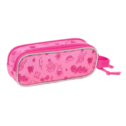 Bolso escolar portatodo safta doble rainbow high shine 80x210x60 mm