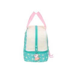 Portameriendas safta termo peppa pig pretty flowers 200x200x150 mm