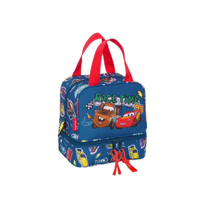 Portameriendas safta cars racing 200x200x150 mm