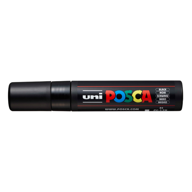 Rotulador uni posca 15 mm pc-17k negro
