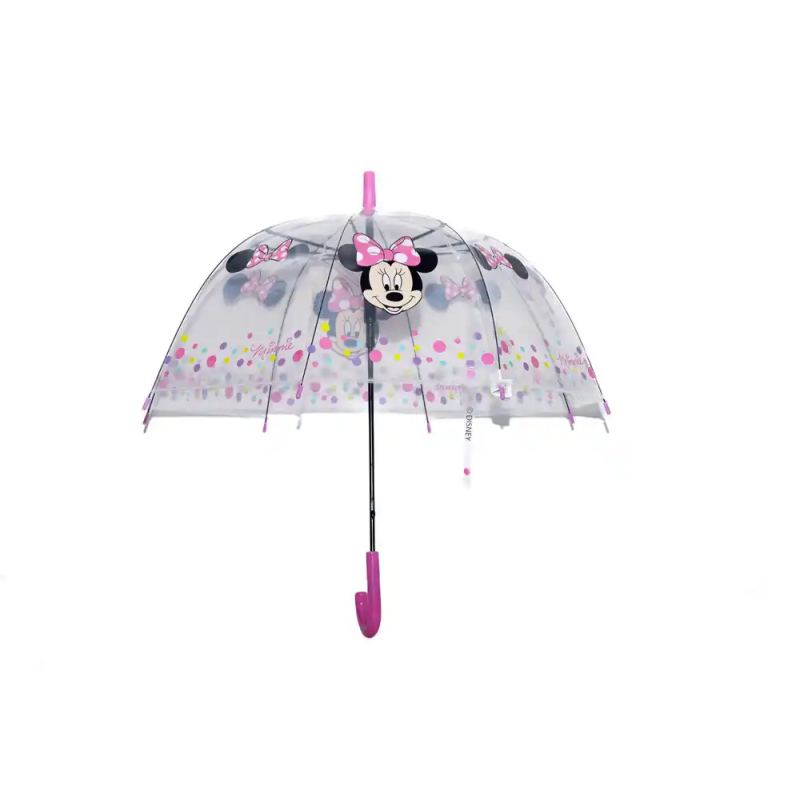Paraguas safta cupula 43 cm minnie mouse nalve