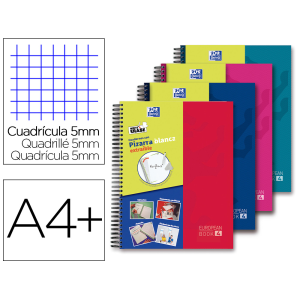 Cuaderno espiral oxford...