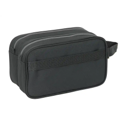 Neceser safta 2 departamentos adaptable a carro real madrid 3 equipacion 24/25 150x260x125 mm