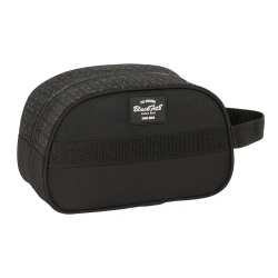 Neceser safta 1 asa adaptable a carro reciclado blackfit8 old school 150x260x120 mm