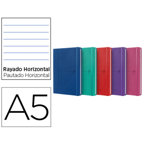 Cuaderno oxford cosida tapa...