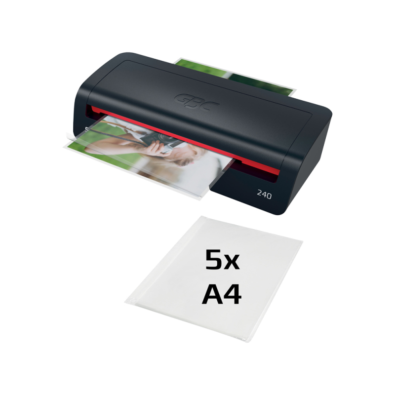 Plastificadora gbc 240 din a4 color negro
