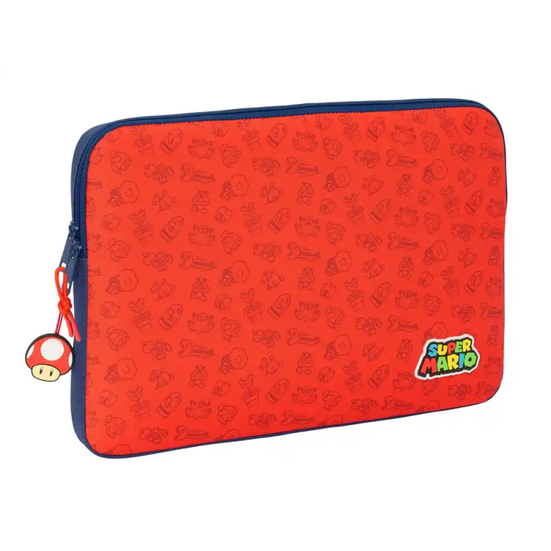 Funda para portatil 15,6'' safta super mario trick 275x395x35 mm