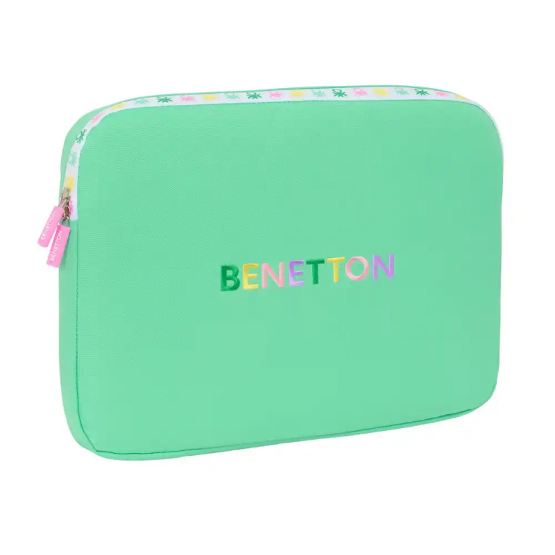 Funda para portatil 15,6'' safta benetton mint 275x395x35 mm