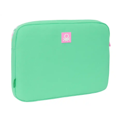 Funda para portatil 15,6'' safta benetton mint 275x395x35 mm
