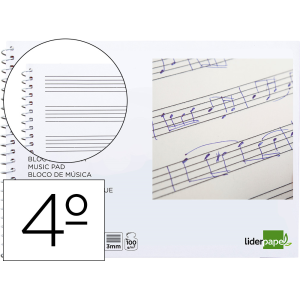 Bloc musica liderpapel...