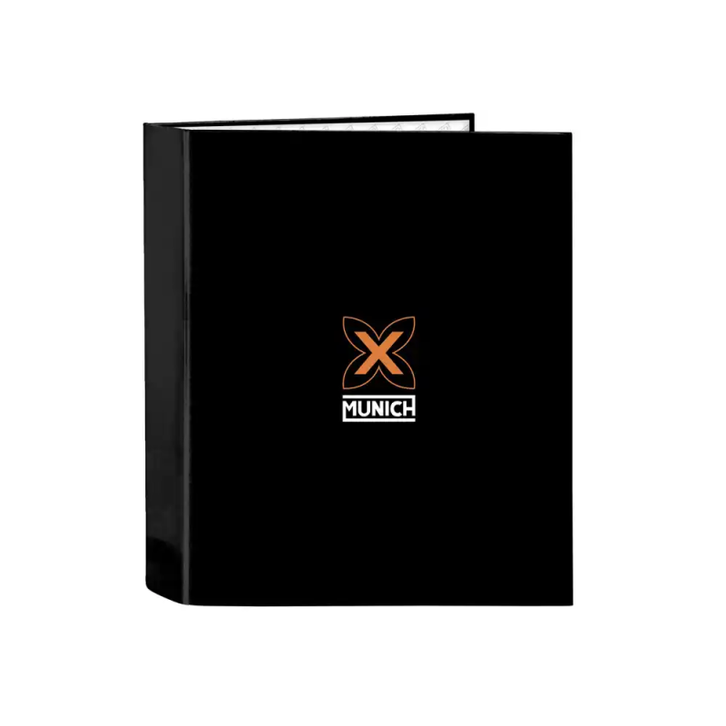 Carpeta carton folio 4 anillas safta lomo ancho munich lagoon