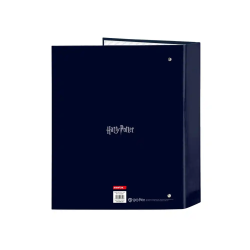 Carpeta carton folio 4 anillas safta lomo ancho harry potter captain