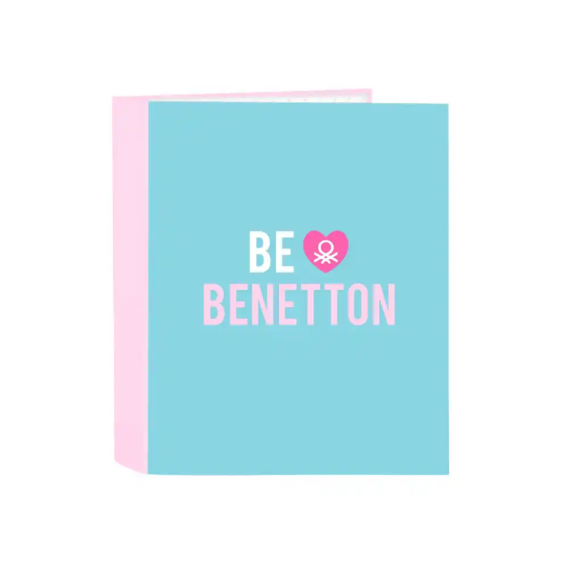 Carpeta carton folio 4 anillas safta lomo ancho benetton unique