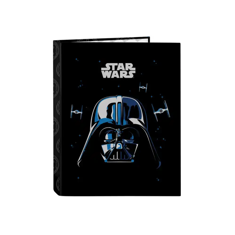 Carpeta carton folio 4 anillas mixtas safta star wars rebellion