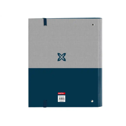 Carpeta con recambio safta din a4 cuadro 5 mm con goma y 5 separadores munich street