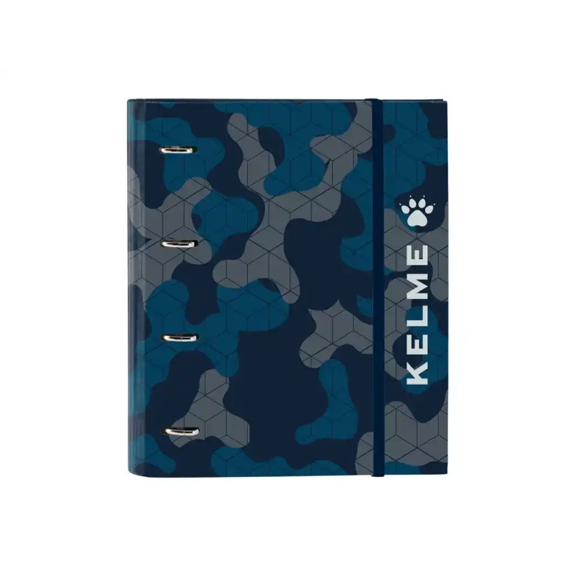 Carpeta con recambio safta din a4 cuadro 5 mm con goma y 5 separadores kelme epic