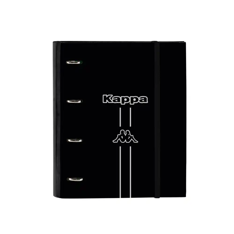 Carpeta con recambio safta din a4 cuadro 5 mm con goma y 5 separadores kappa dark