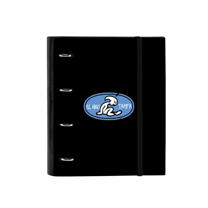 Carpeta con recambio safta din a4 cuadro 5 mm con goma y 5 separadores el niño roller