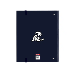 Carpeta con recambio safta din a4 cuadro 5 mm con goma y 5 separadores el niño kook