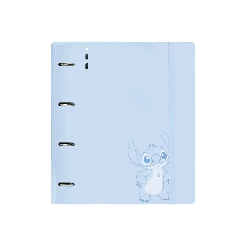 Carpeta con recambio safta din a4 cuadro 5 mm polipropileno foam 4 anillas 35mm stitch beach