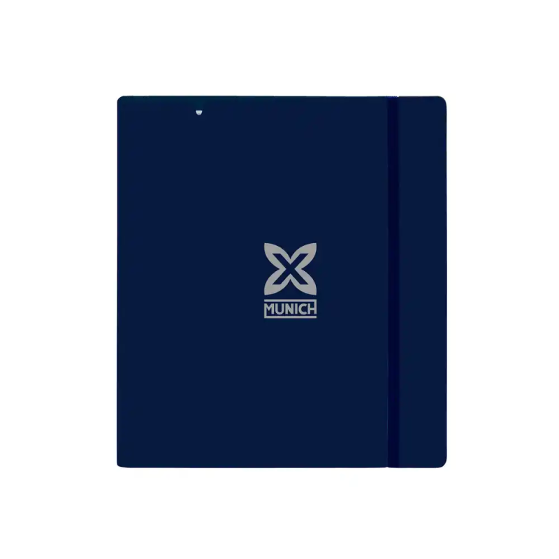 Carpeta con recambio safta din a4 cuadro 5 mm polipropileno foam 4 anillas 35mm munich street