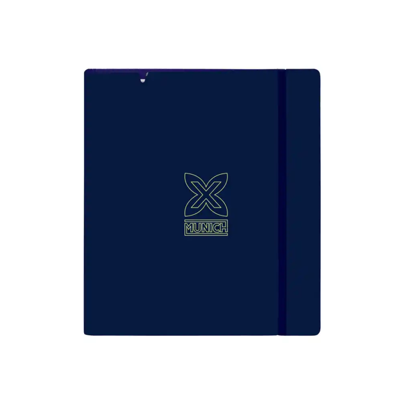 Carpeta con recambio safta din a4 cuadro 5 mm polipropileno foam 4 anillas 35mm munich north