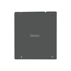 Carpeta con recambio safta din a4 cuadro 5 mm polipropileno foam 4 anillas 35mm kappa dark