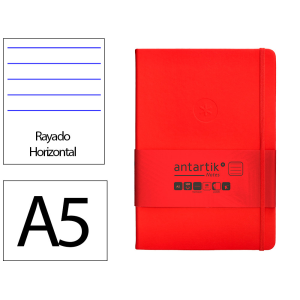 Cuaderno con gomilla...