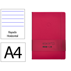 Cuaderno con gomilla...