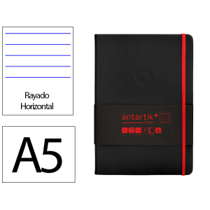 Cuaderno con gomilla...