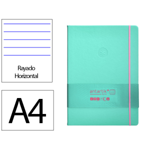 Cuaderno con gomilla...