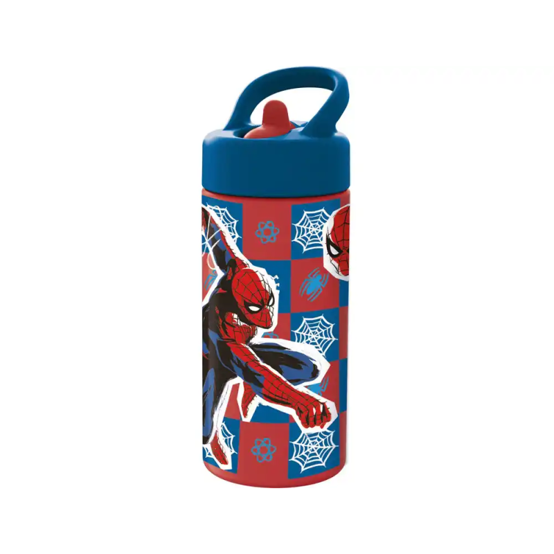 Botella portaliquidos safta 410ml spider-man attack 178x74x64 mm