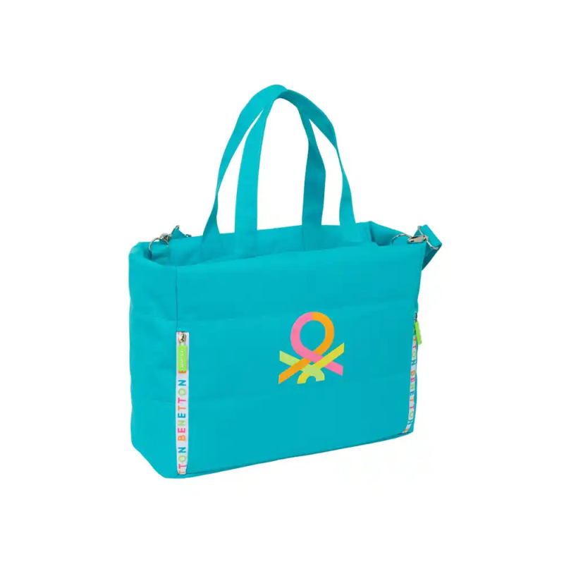Bolso con bolsillo safta para portatil 14,1'' benetton spring 310x400x170 mm