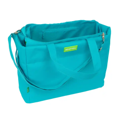 Bolso con bolsillo safta para portatil 14,1'' benetton spring 310x400x170 mm