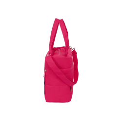 Bolso con bolsillo safta para portatil 14,1'' benetton cherry 310x400x170 mm