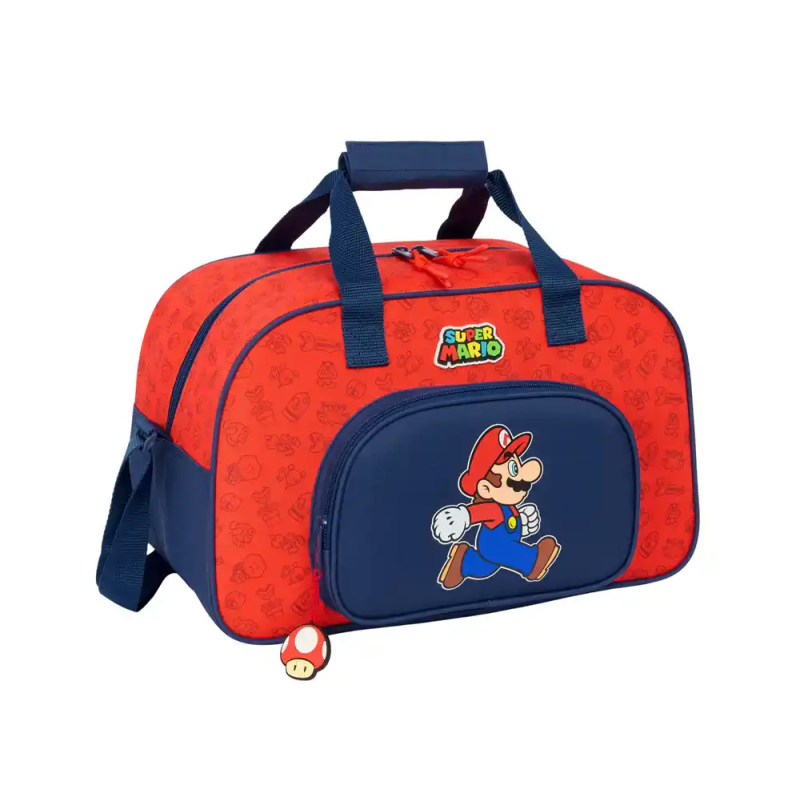 Bolsa de deporte safta super mario trick 240x400x230 mm