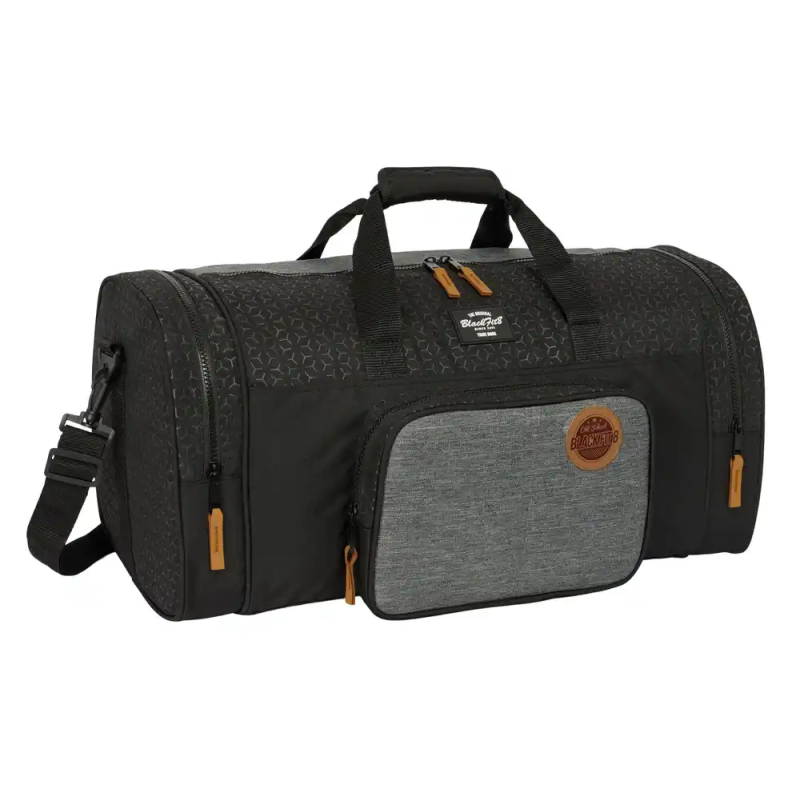 Bolsa de deporte safta reciclado blackfit8 old school 260x550x270 mm
