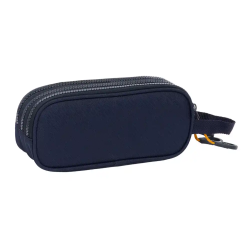 Bolso escolar portatodo safta triple real madrid 2 equipacion 24/25 70x210x85 mm