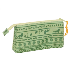 Bolso escolar portatodo safta triple mufasa 30x220x120 mm