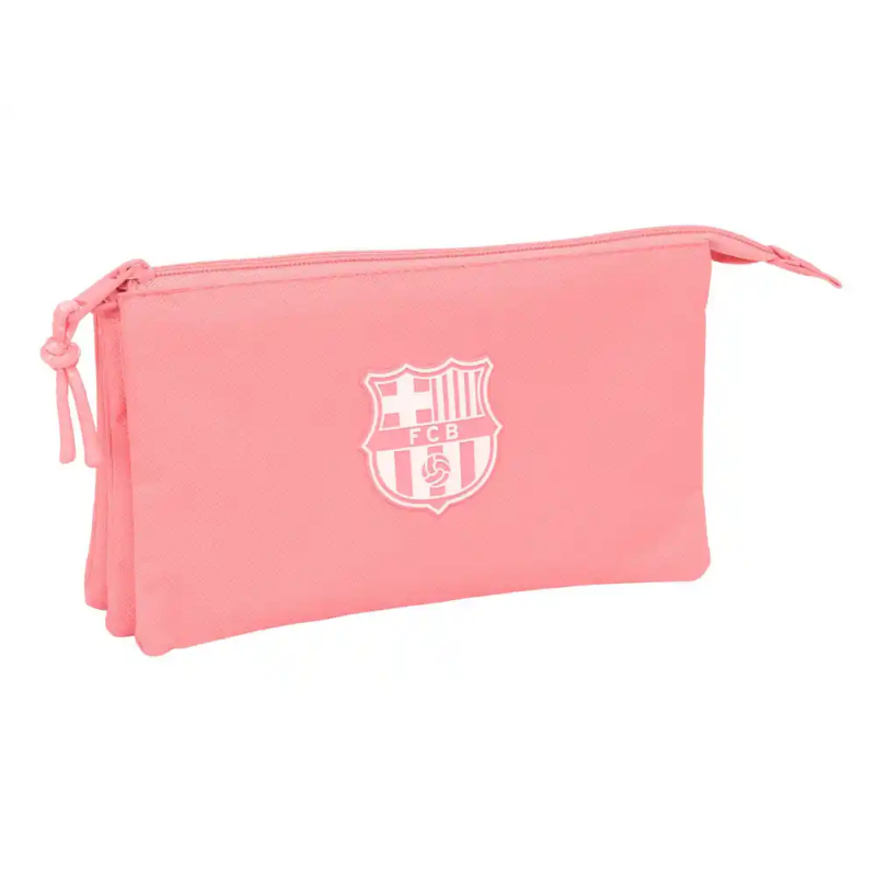 Bolso escolar portatodo safta triple f.c. barcelona girl 30x220x120 mm