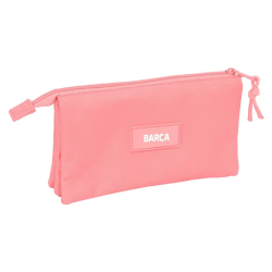 Bolso escolar portatodo safta triple f.c. barcelona girl 30x220x120 mm