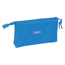 Bolso escolar portatodo safta triple f.c. barcelona girl 30x220x120 mm