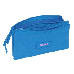 Bolso escolar portatodo safta triple f.c. barcelona girl 30x220x120 mm