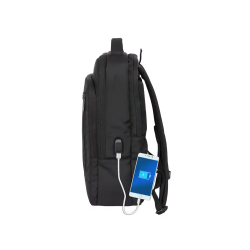 Mochila safta para portatil 15,6/'+ tablet+ usb f.c. barcelona premium black 150x290x440 mm