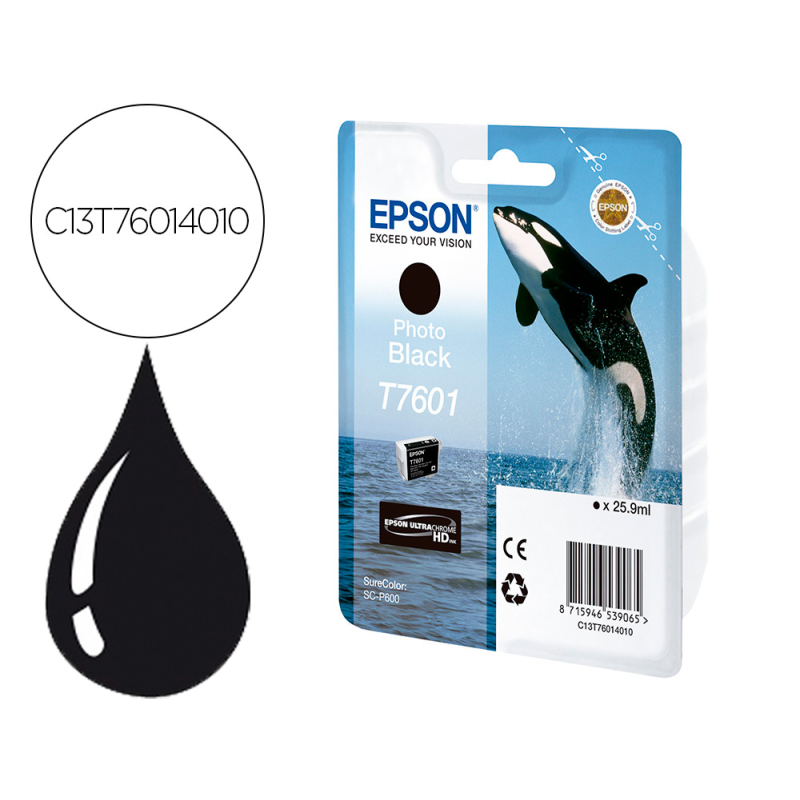Ink-jet epson surecolor sc-p600 negro foto